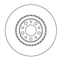 NF PARTS Тормозной диск 201023NF